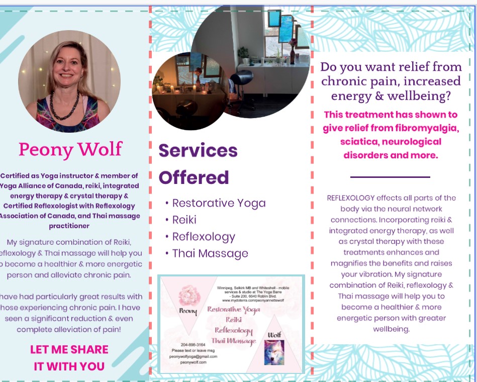 Peony's Restorative Yoga, Reiki & Reflexology