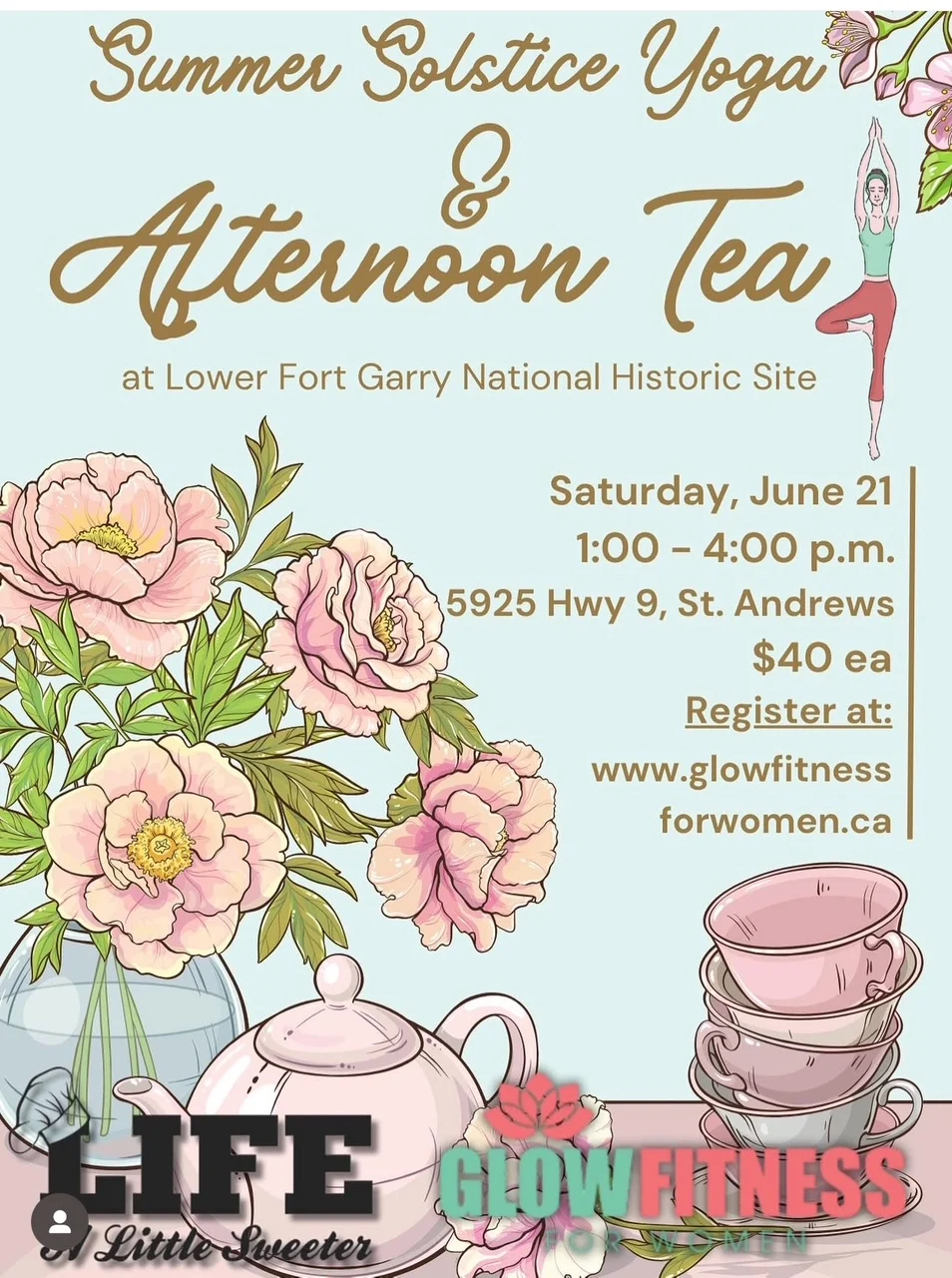 Summer Solstice Yoga & Tea